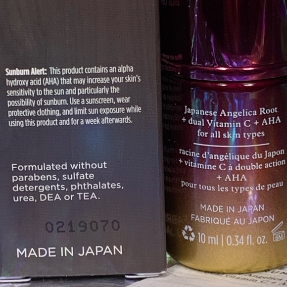 New in box TATCHA Violet C Radiance Serum 10ml - Picture 6 of 6